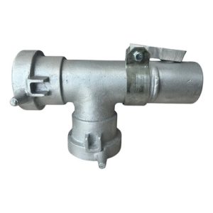 Tee para tubo Aluminio